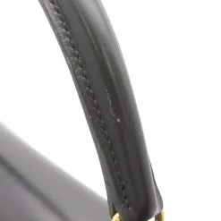 Hermes Black Box Calf Leather Kelly 35 Bag For Women -Deals Hermes Store luxury women hermes used handbags p687218 010