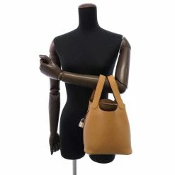 HERMES Picotin Lock Biscuit Taurillon Clemence Leather PM Bag For Women -Deals Hermes Store luxury women hermes used handbags p687221 001