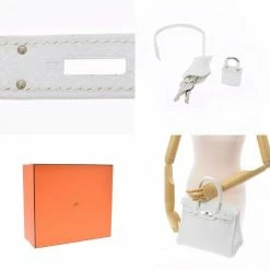 Hermes White Taurillon Clemence Leather Palladium Hardware Birkin 30 Bag For Women -Deals Hermes Store luxury women hermes used handbags p687478 011