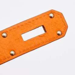 Hermes Hermès Orange Clemence Leather Jypsiere 31 Bag For Women -Deals Hermes Store luxury women hermes used handbags p688668 015