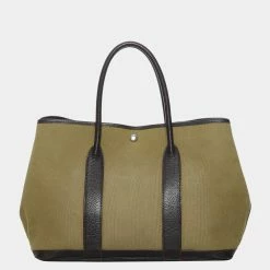 Hermes Beige/Brown Garden Party PM For Women