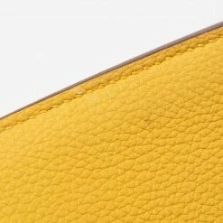 Hermes Jaune Togo Leather Gold Plated Birkin 40 Bag For Women -Deals Hermes Store luxury women hermes used handbags p690135 006