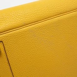 Hermes Jaune Togo Leather Gold Plated Birkin 40 Bag For Women -Deals Hermes Store luxury women hermes used handbags p690135 013