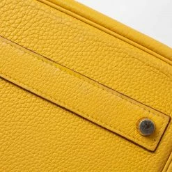 Hermes Jaune Togo Leather Gold Plated Birkin 40 Bag For Women -Deals Hermes Store luxury women hermes used handbags p690135 015