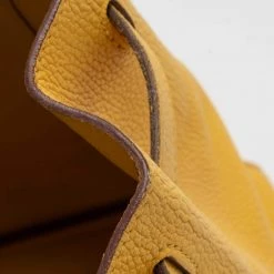 Hermes Jaune Togo Leather Gold Plated Birkin 40 Bag For Women -Deals Hermes Store luxury women hermes used handbags p690135 026