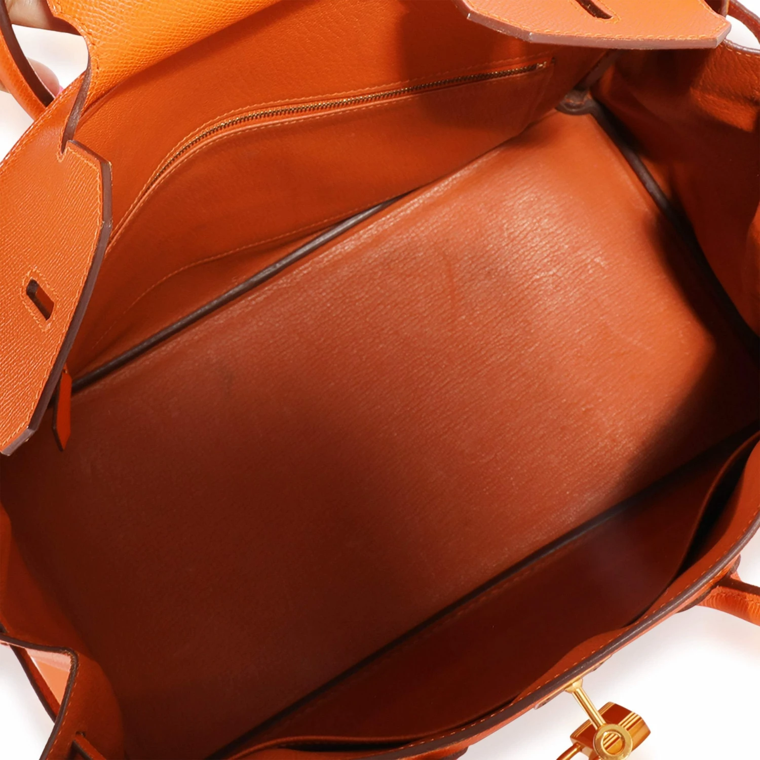 Hermes Hermès Orange Epsom Birkin 35 GHW For Women 7 Hermes Hermès Orange Epsom Birkin 35 GHW For Women - Image 5
