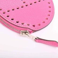 Hermes Chevre Mizor Evelyn Coin Case Pink For Women -Deals Hermes Store luxury women hermes used handbags p691151 003