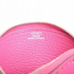 Hermes Chevre Mizor Evelyn Coin Case Pink For Women -Deals Hermes Store luxury women hermes used handbags p691151 005