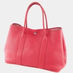 Hermes Garden Party PM Taurillon Clemence Bougainvillea Pink P Women's Tote Bag For Women 14 Hermes Garden Party PM Taurillon Clemence Bougainvillea Pink P Women's Tote Bag For Women -Deals Hermes Store luxury women hermes used handbags p691159 001