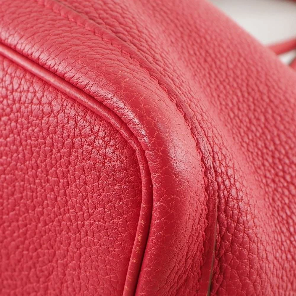 Hermes Garden Party PM Taurillon Clemence Bougainvillea Pink P Women's Tote Bag For Women 12 Hermes Garden Party PM Taurillon Clemence Bougainvillea Pink P Women's Tote Bag For Women - Image 10