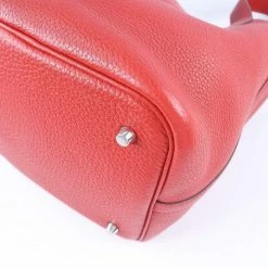 Hermes Picotin Lock MM 22 Taurillon Clemence Rouge Casak Red O Women's Handbag For Women 20 Hermes Picotin Lock MM 22 Taurillon Clemence Rouge Casak Red O Women's Handbag For Women -Deals Hermes Store luxury women hermes used handbags p691160 004