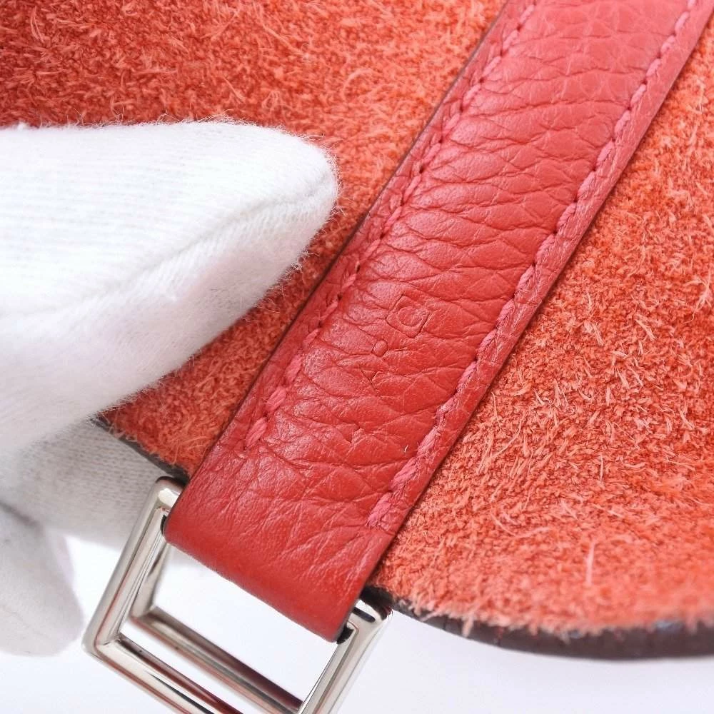 Hermes Picotin Lock MM 22 Taurillon Clemence Rouge Casak Red O Women's Handbag For Women 9 Hermes Picotin Lock MM 22 Taurillon Clemence Rouge Casak Red O Women's Handbag For Women - Image 7