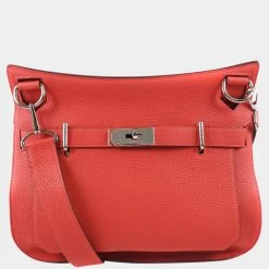 Hermes Gypsyère 31 Taurillon Clemence Rose Jaipur Pink T Women's Shoulder Bag For Women