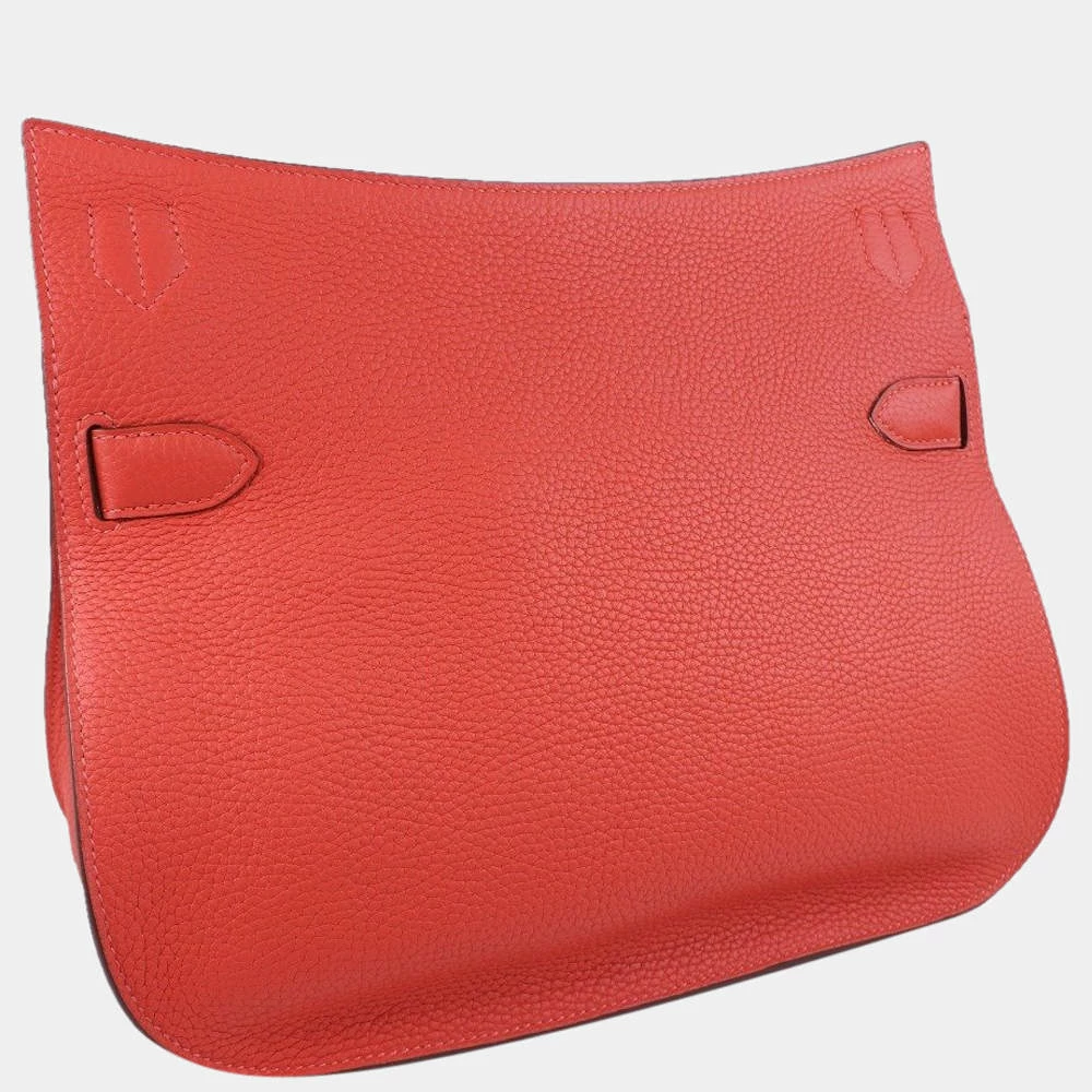 Hermes Gypsyère 31 Taurillon Clemence Rose Jaipur Pink T Women's Shoulder Bag For Women 5 Hermes Gypsyère 31 Taurillon Clemence Rose Jaipur Pink T Women's Shoulder Bag For Women - Image 3