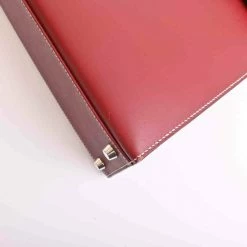 Hermes Vauchamonix Kelly 32 Handbag Bordeaux For Women -Deals Hermes Store luxury women hermes used handbags p691164 004