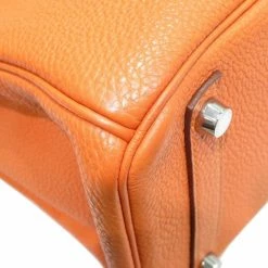 Hermes Birkin 30 Tote Bag Orange/S Hardware Togo For Women 30 Hermes Birkin 30 Tote Bag Orange/S Hardware Togo For Women -Deals Hermes Store luxury women hermes used handbags p691165 005