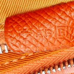 Hermes Orange Epsom Leather Silk'In Compact Wallet For Women 23 Hermes Orange Epsom Leather Silk'In Compact Wallet For Women -Deals Hermes Store luxury women hermes used handbags p691169 012