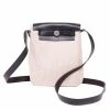 Hermes Beige Canvas Mini Herbag TPM For Women -Deals Hermes Store luxury women hermes used handbags p69281 001
