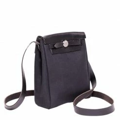 Hermes Beige Canvas Mini Herbag TPM For Women -Deals Hermes Store luxury women hermes used handbags p69281 006