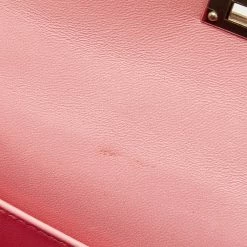 Hermes Hermès Rose Confetti Chevre Mysore Leather Palladium Plated Mini Kelly II Sellier 20 Bag For Women -Deals Hermes Store luxury women hermes used handbags p693962 003