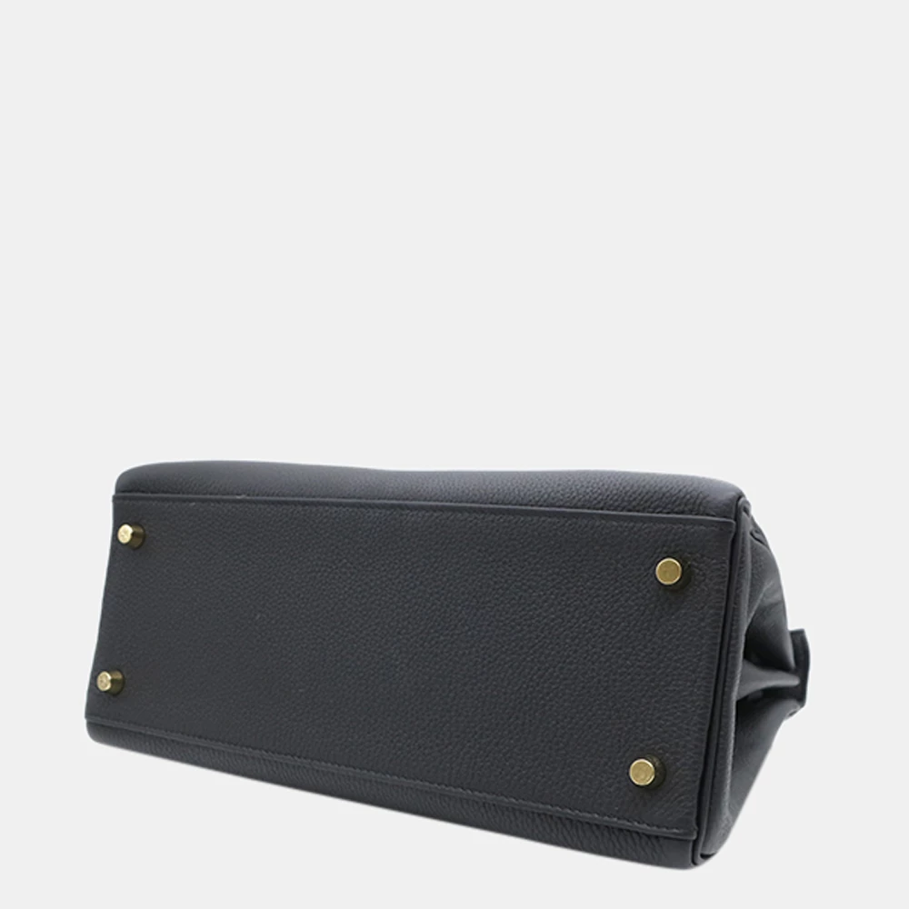 Hermes Black Togo Kelly 28 For Women 5 Hermes Black Togo Kelly 28 For Women - Image 3