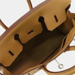 Hermes Biscuit Swift Birkin 25 For Women -Deals Hermes Store luxury women hermes used handbags p694674 007