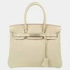 Hermes Craie Togo Birkin 30 For Women -Deals Hermes Store luxury women hermes used handbags p694675 004