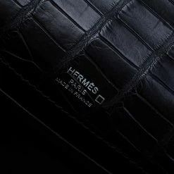 Hermes Black Alligator Palladium Kelly Pochette For Women 17 Hermes Black Alligator Palladium Kelly Pochette For Women -Deals Hermes Store luxury women hermes used handbags p71472 007
