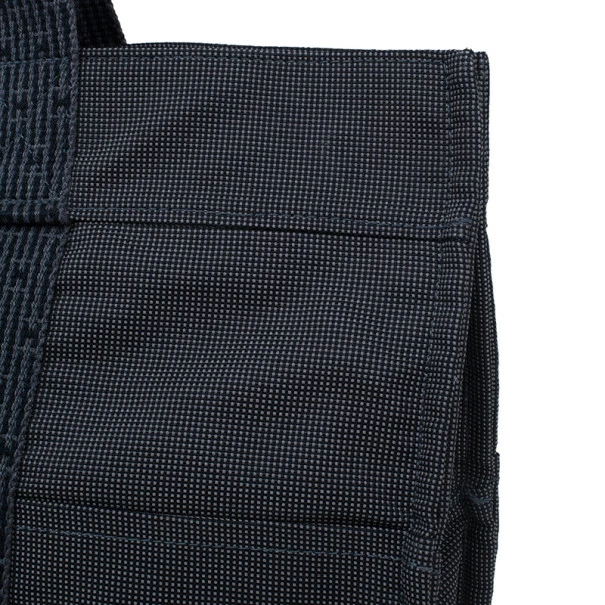 Hermes Grey Canvas Herline Tote MM For Women 12 Hermes Grey Canvas Herline Tote MM For Women - Image 10