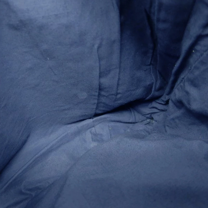 Hermes Navy Blue Cotton Ahmedabad Shoulder Bag For Women 12 Hermes Navy Blue Cotton Ahmedabad Shoulder Bag For Women - Image 10