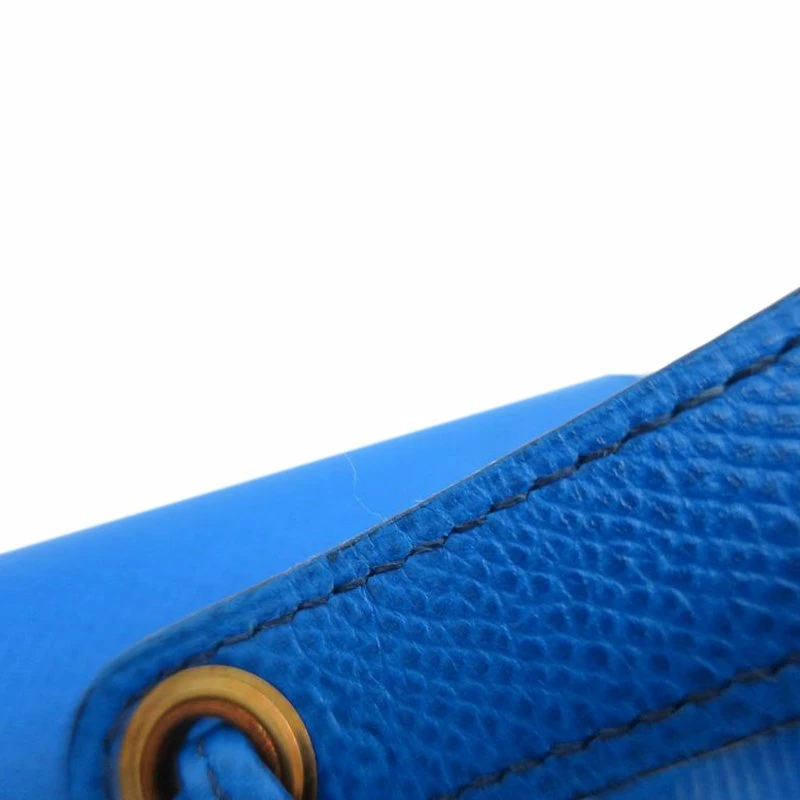 Hermes Blue Couchevel Pochette Green Bumbag For Women 8 Hermes Blue Couchevel Pochette Green Bumbag For Women - Image 6