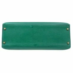 Hermes Vintage Emerald Green Kelly 36 For Women 23 Hermes Vintage Emerald Green Kelly 36 For Women -Deals Hermes Store luxury women hermes used handbags p7866 0005