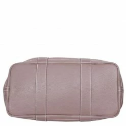 Hermes Grey Leather Garden Party MM Tote For Women -Deals Hermes Store luxury women hermes used handbags p81679 004