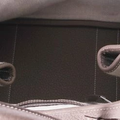 Hermes Grey Leather Garden Party MM Tote For Women -Deals Hermes Store luxury women hermes used handbags p81679 005