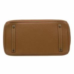 Hermes Cognac Togo Leather Gold Hardware Birkin 35 Bag For Women -Deals Hermes Store luxury women hermes used handbags p86686 005