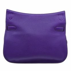 Hermes Purple Clemence Taurillon Jypsiere Messenger Bag 34CM For Women 22 Hermes Purple Clemence Taurillon Jypsiere Messenger Bag 34CM For Women -Deals Hermes Store luxury women hermes used handbags p88946 004