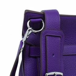 Hermes Purple Clemence Taurillon Jypsiere Messenger Bag 34CM For Women 25 Hermes Purple Clemence Taurillon Jypsiere Messenger Bag 34CM For Women -Deals Hermes Store luxury women hermes used handbags p88946 007