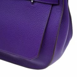 Hermes Purple Clemence Taurillon Jypsiere Messenger Bag 34CM For Women 27 Hermes Purple Clemence Taurillon Jypsiere Messenger Bag 34CM For Women -Deals Hermes Store luxury women hermes used handbags p88946 009