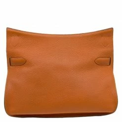 Hermes Orange Taurillon Clemence Leather Jypsiere 34 Bag For Women -Deals Hermes Store luxury women hermes used handbags p89889 004