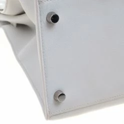 Hermes White Swift Leather Palladium Plated Kelly Flat 35 Bag For Women 24 Hermes White Swift Leather Palladium Plated Kelly Flat 35 Bag For Women -Deals Hermes Store luxury women hermes used handbags p93265 011