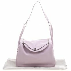 Hermes Pink Swift Leather Palladium Plated Lindy 34 Bag For Women 25 Hermes Pink Swift Leather Palladium Plated Lindy 34 Bag For Women -Deals Hermes Store luxury women hermes used handbags p93286 010
