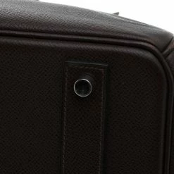 Hermes Cacao Epsom Leather Palladium Hardware Birkin 40 Bag For Women -Deals Hermes Store luxury women hermes used handbags p93593 014