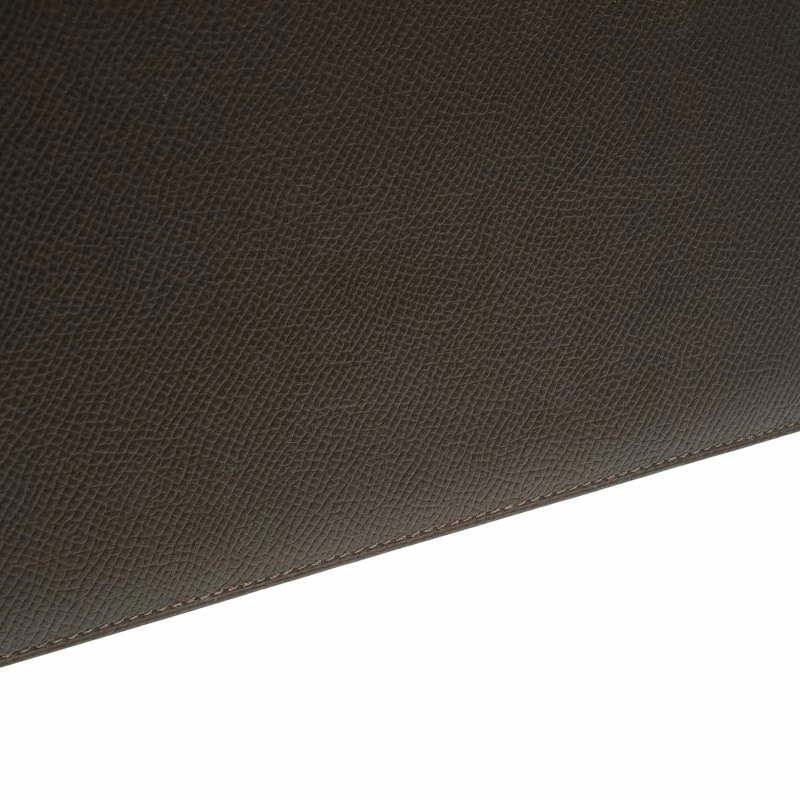 Hermes Cacao Epsom Leather Long Twill Wallet For Women 7 Hermes Cacao Epsom Leather Long Twill Wallet For Women - Image 5