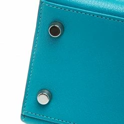 Hermes Blue Paon Chevre De Coromandel Leather Palladium Hardware Kelly Sellier 25 Bag For Women 24 Hermes Blue Paon Chevre De Coromandel Leather Palladium Hardware Kelly Sellier 25 Bag For Women -Deals Hermes Store luxury women hermes used handbags p94670 011