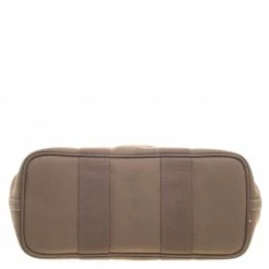 Hermes Taupe Fabric And Leather Valparaiso PM Bag For Women -Deals Hermes Store luxury women hermes used handbags p97431 006