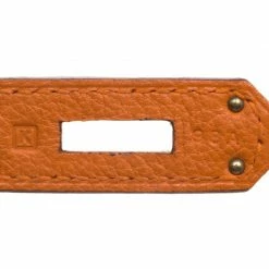 Hermes Orange Togo Leather Gold Hardware Birkin 35 Bag For Women -Deals Hermes Store luxury women hermes used handbags p97748 0008