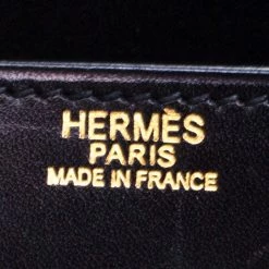 Hermes Black Box Calf Leather Gold Hardware Constance 29 Bag For Women -Deals Hermes Store luxury women hermes used handbags p97752 0009