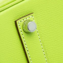 Hermes Kiwi Epsom Leather Palladium Hardware Birkin 35 Bag For Women -Deals Hermes Store luxury women hermes used handbags p99044 011