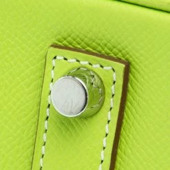 Hermes Kiwi Epsom Leather Palladium Hardware Birkin 35 Bag For Women -Deals Hermes Store luxury women hermes used handbags p99044 013