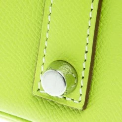 Hermes Kiwi Epsom Leather Palladium Hardware Birkin 35 Bag For Women -Deals Hermes Store luxury women hermes used handbags p99044 014